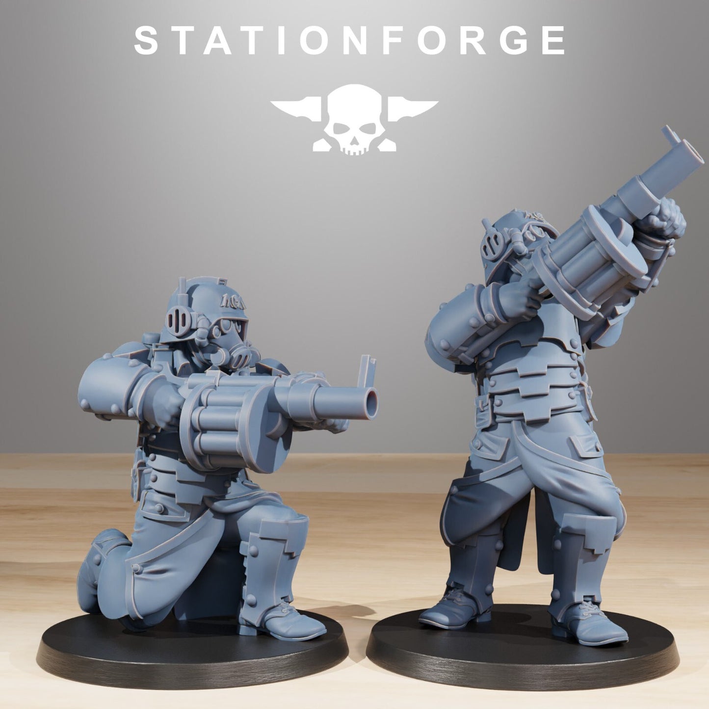 Station Forge Grim Guard Tinkers and bases 32mm
