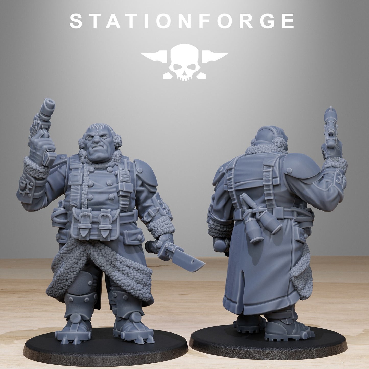 GrimGuard Frostwatch Mutants Miniatures - Station Forge
