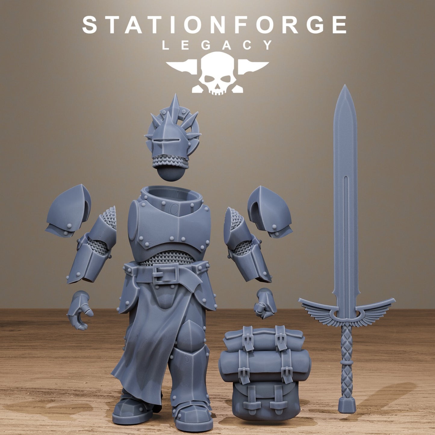 The Solaris Great Swordsmen from Station Forge Legacy INC BASES + FREE DELIVERY