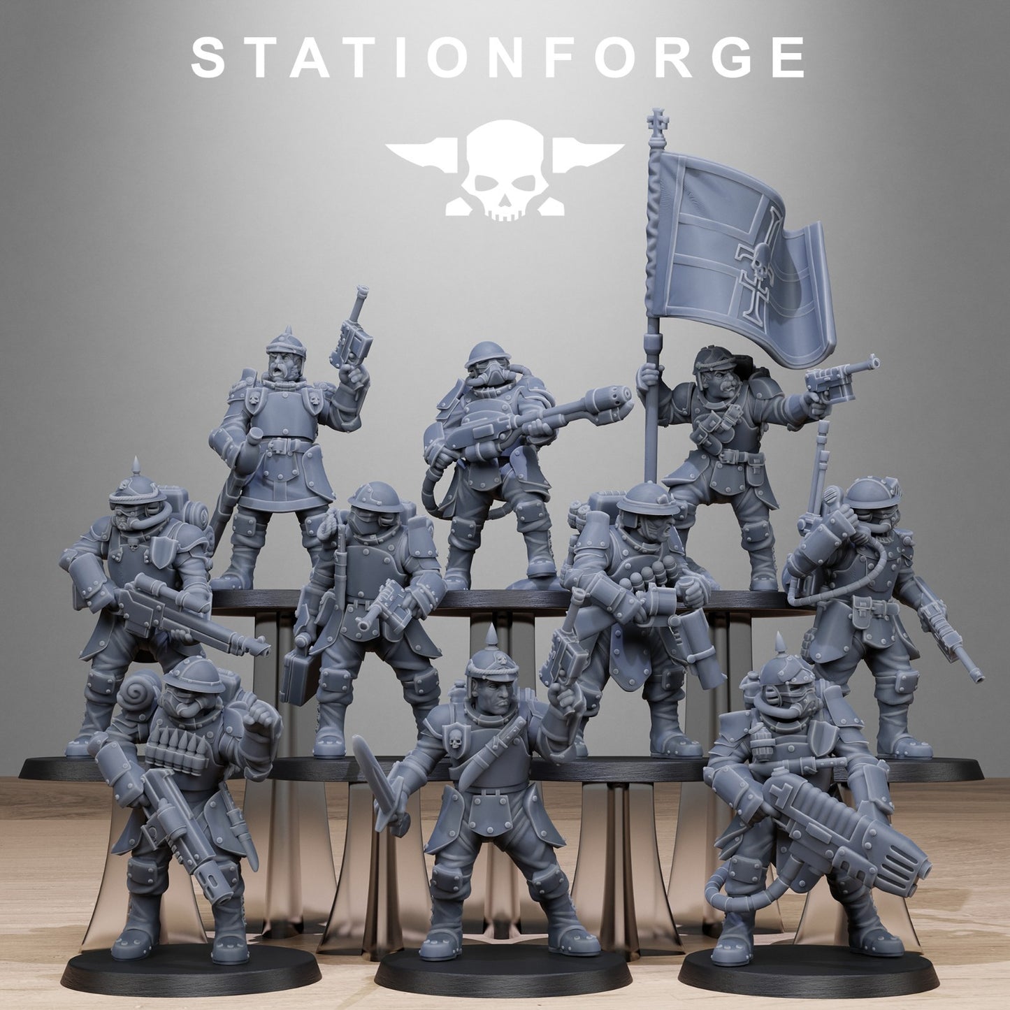 RoyalGuard Bastioners by Station Forge | Support Free | Free Post | Free Bases