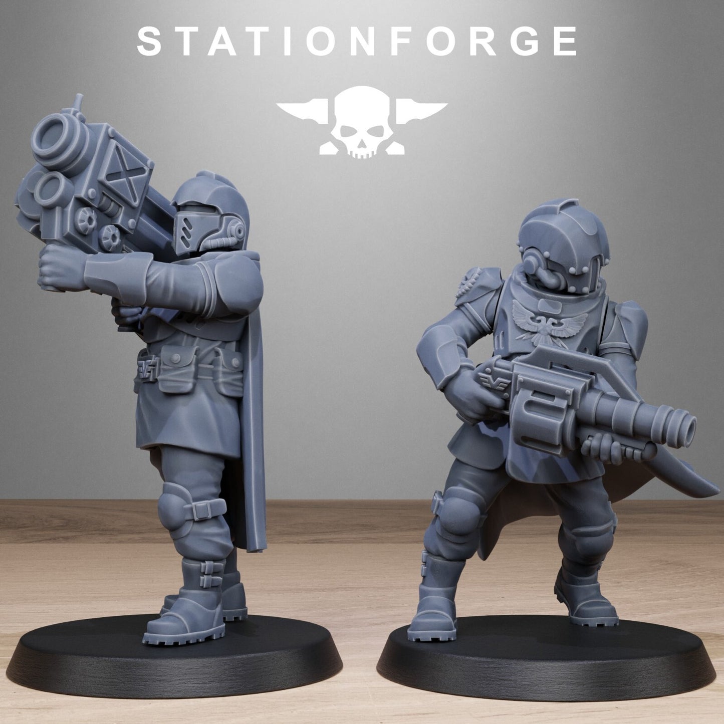 Vaskar Patrol - Station Forge Wargaming Figures Inc Bases