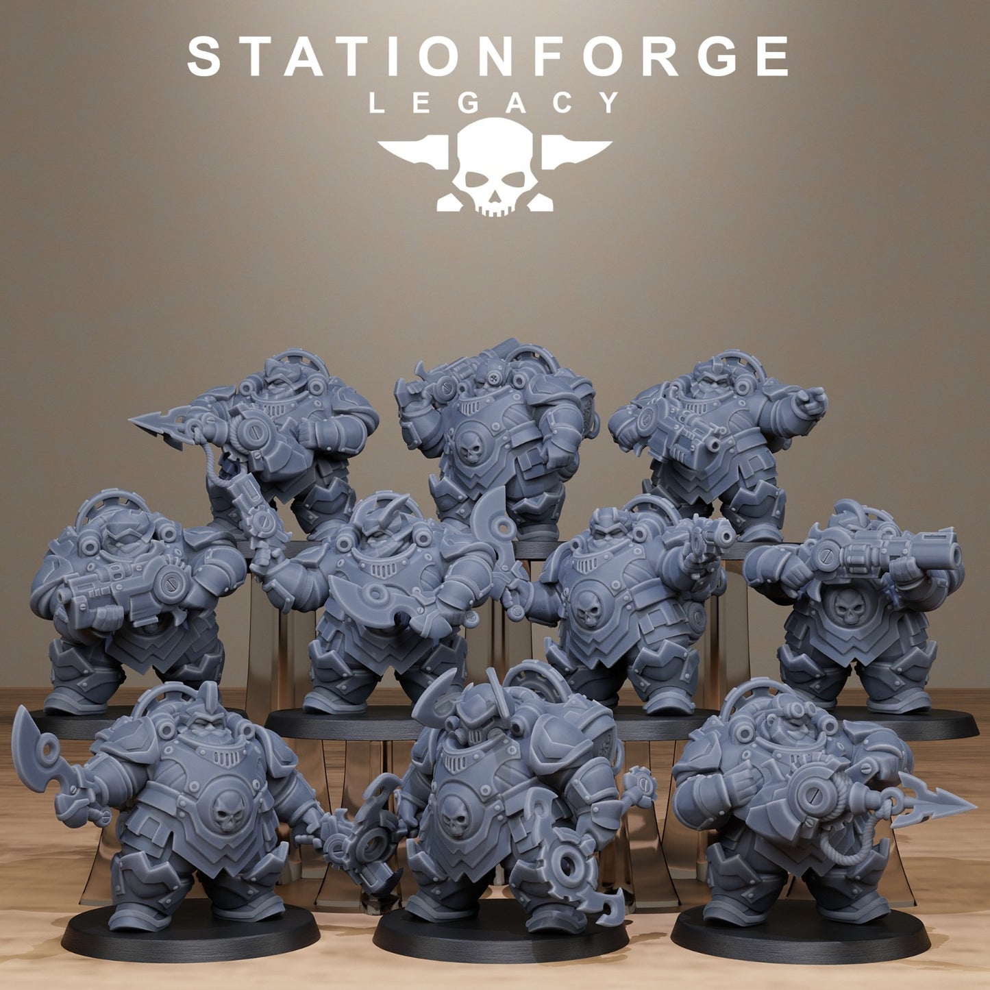 Iornvale Bulkguards by Station Forge | Support Free | Free Post | Free Bases