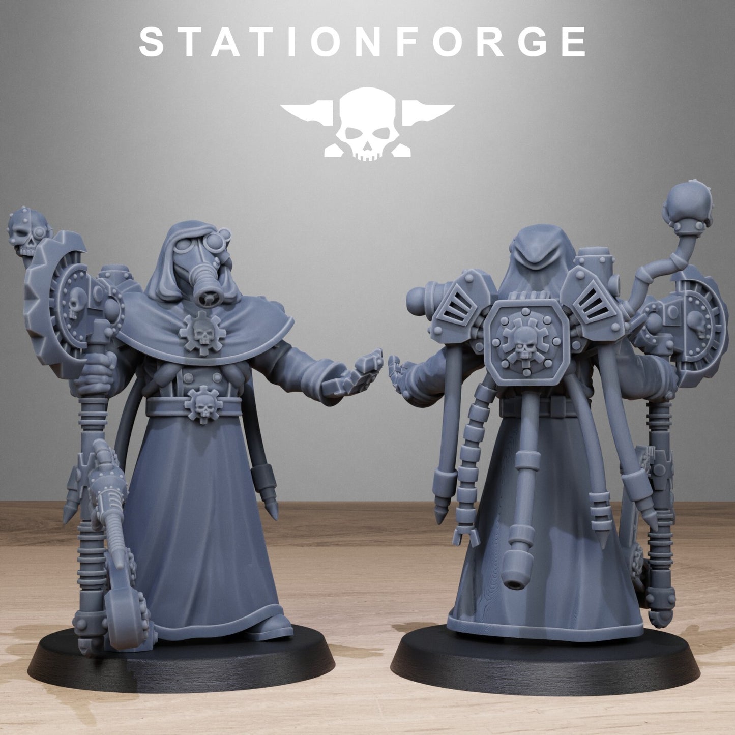 The GrimGuard Tech Engineers from Station Forge 32mm. INC BASES + FREE POST