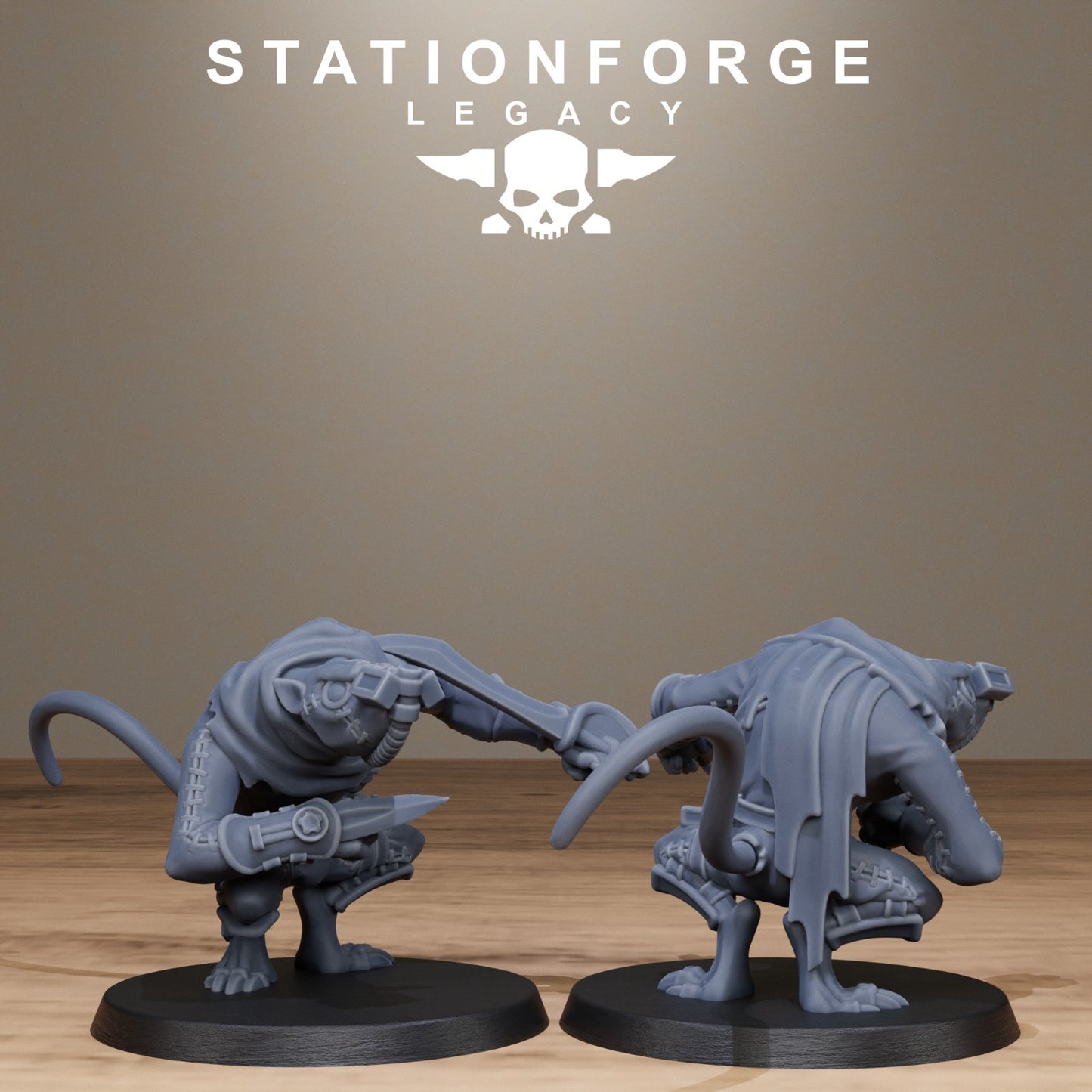 Rotfang Assassins from Station Forge Legacy 32mm. FREE BASES & POST