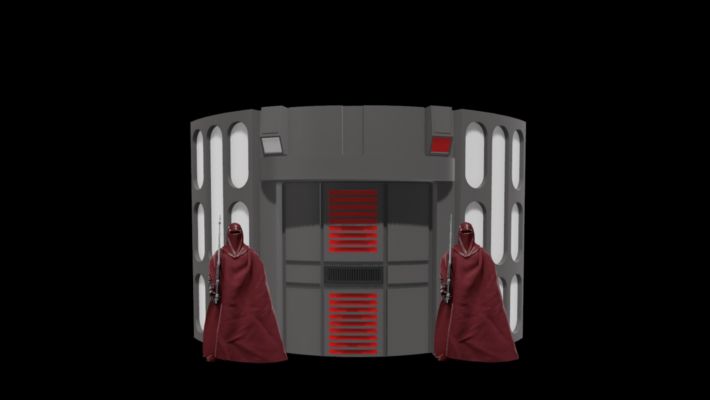 3d Printed Death Star Elevator 2 Diorama for 3.75" and 6" Figures