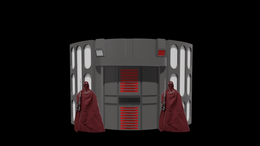 3d Printed Death Star Elevator 2 Diorama for 3.75" and 6" Figures