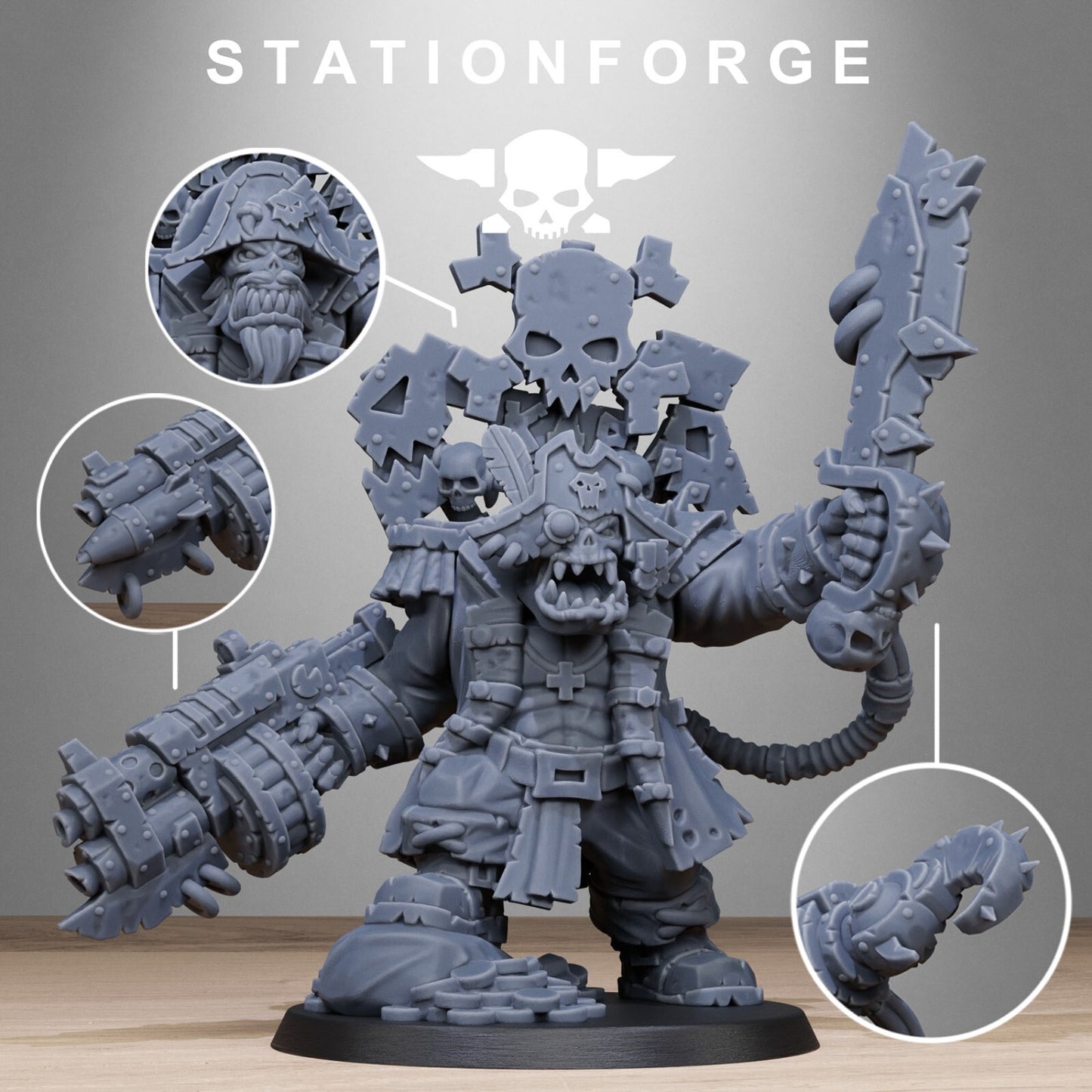 Orkaz Pirate from Station Forge INC BASE, FREE POST, ALL OPTIONS