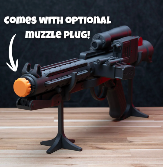 3D Printed E-11 Blaster - Star Wars Cosplay Prop Kit