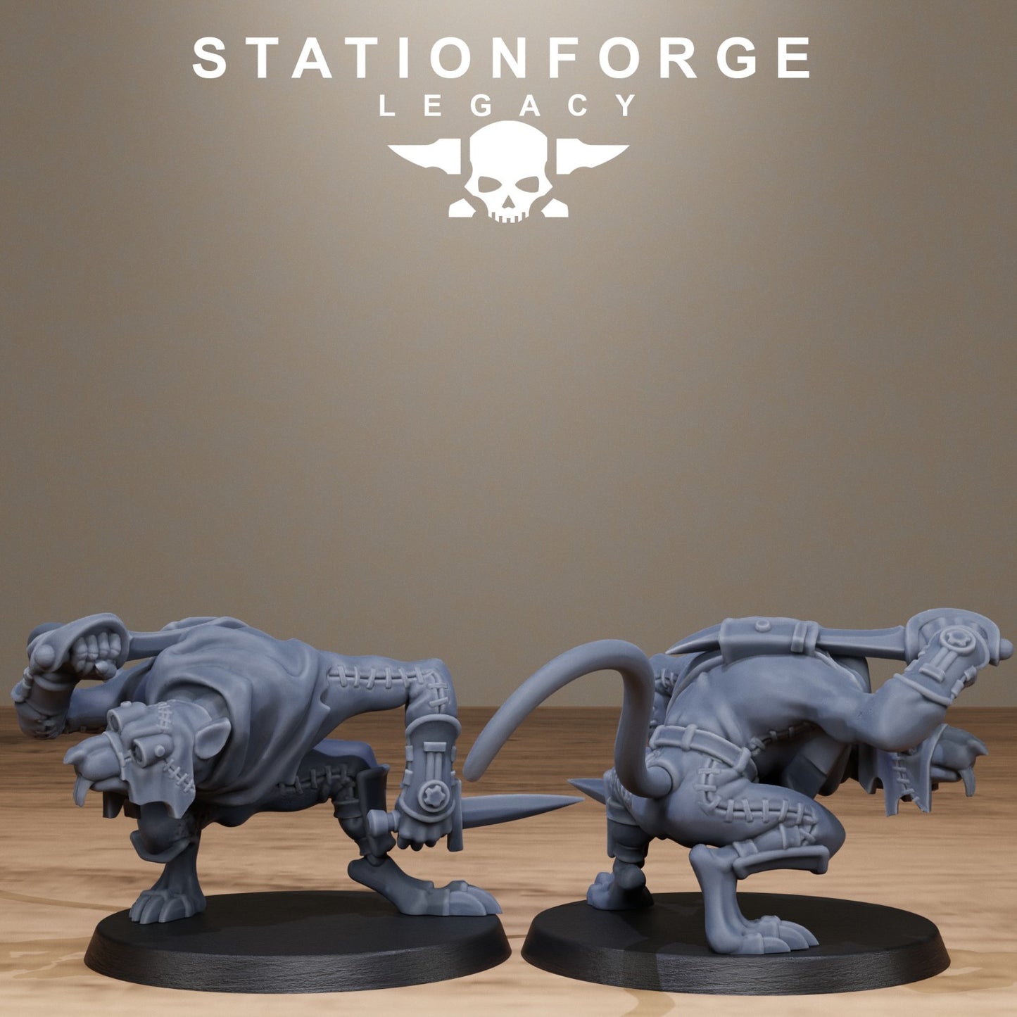 Rotfang Assassins from Station Forge Legacy 32mm. FREE BASES & POST