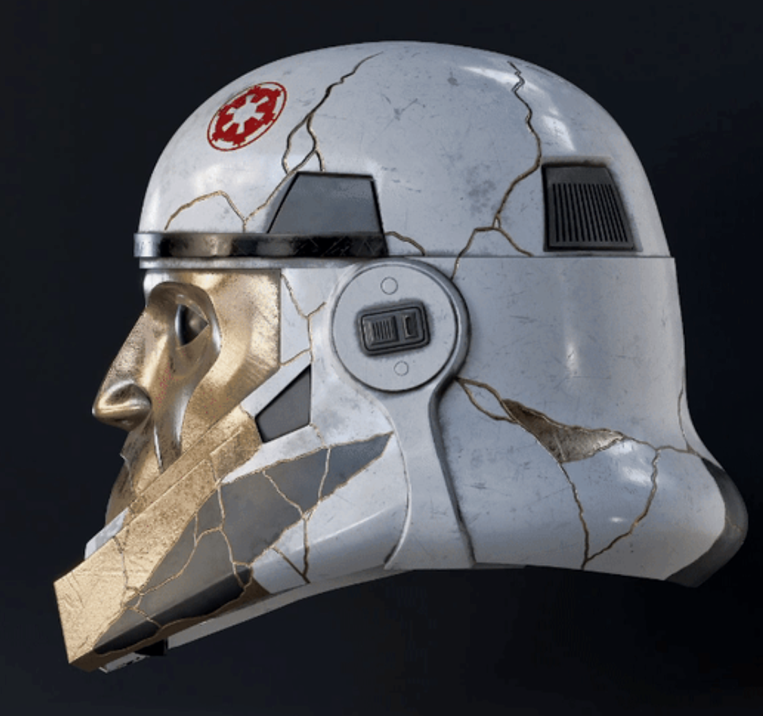 Captain Enoch Inspired Helmet - Star Wars Collectible