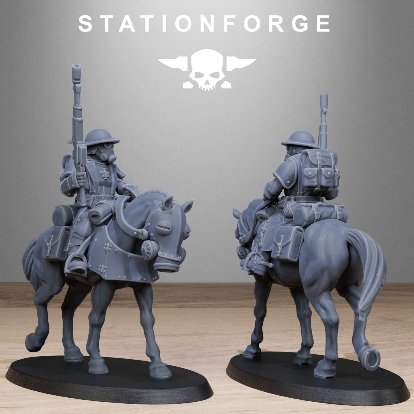 Royalguard Cavalry From Station Forge + FREE BASES & POST