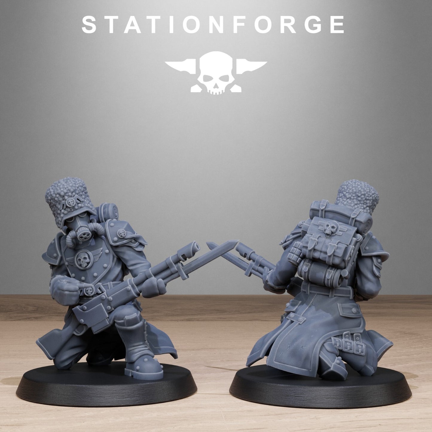 GrimGuard Royals from Station Forge 32mm Trench Crusade  INC BASES + FREE POST
