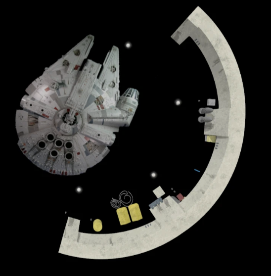 Star Wars Docking Bay 94 Diorama For 3.75" Scale Figures (Un-painted kit)
