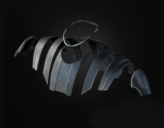 Star Wars General Skywalker Clone Wars Inspired 3D Printed Raw, unpainted Armour