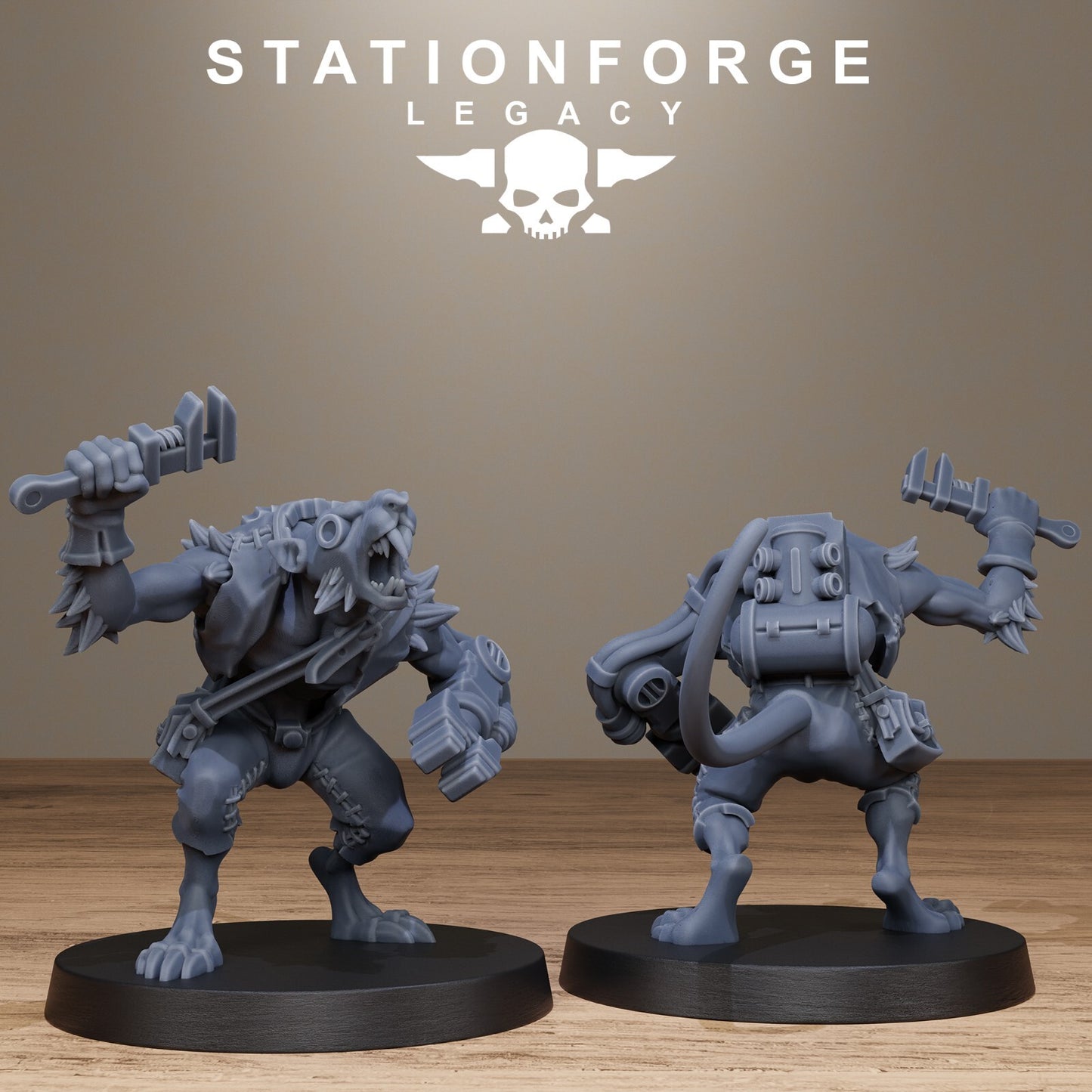 The RotFang Infantry from Station Forge Legacy Inc Bases