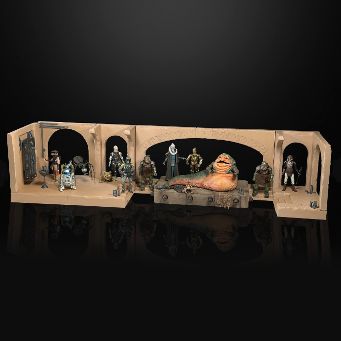 Star Wars 3D Printed Jabba's Palace Diorama for 3.75" Figures
