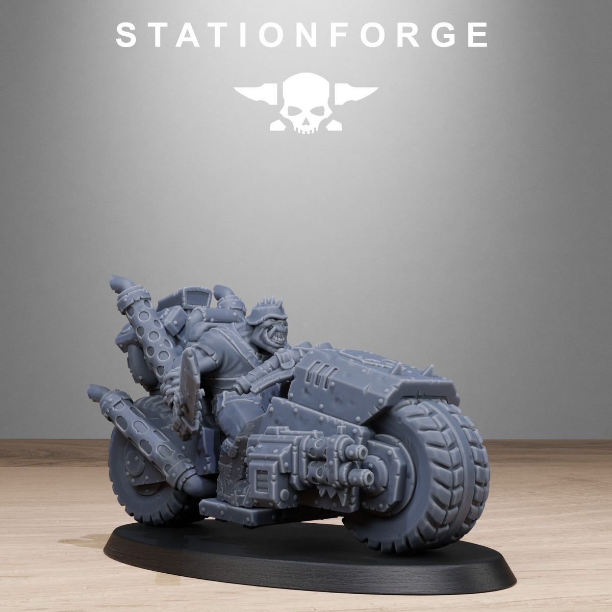 Orkaz Bikers 32mm From StationForge | Support free | Free post | Free Bases