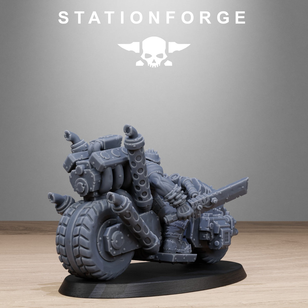 Orkaz Bikers 32mm From StationForge | Support free | Free post | Free Bases