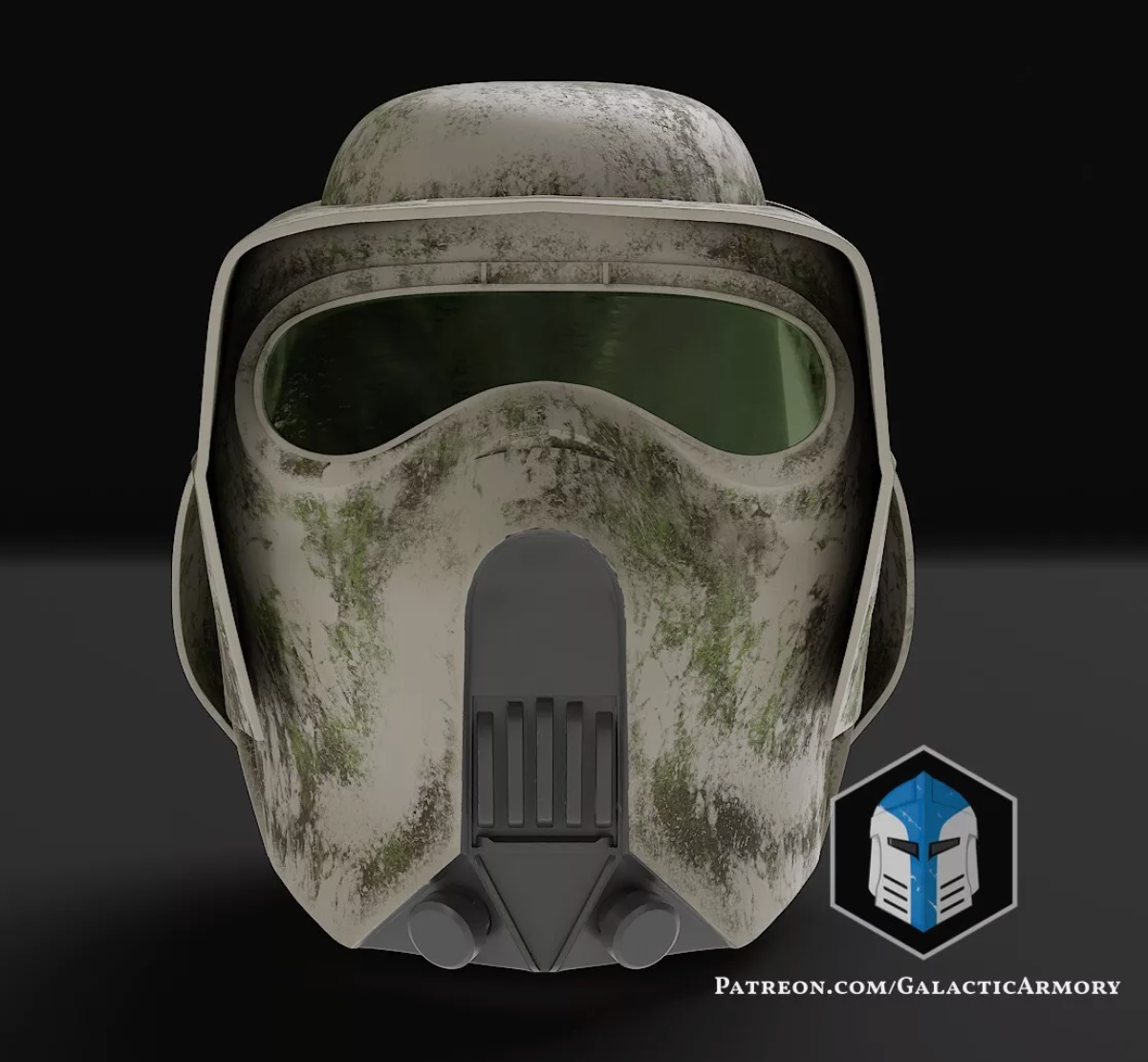 Star Wars Kashyyyk Trooper Helmet 3D printed  Raw Cosplay Kit