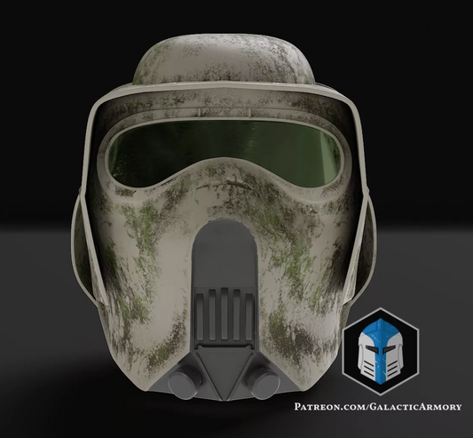 Star Wars Kashyyyk Trooper Helmet 3D printed  Raw Cosplay Kit