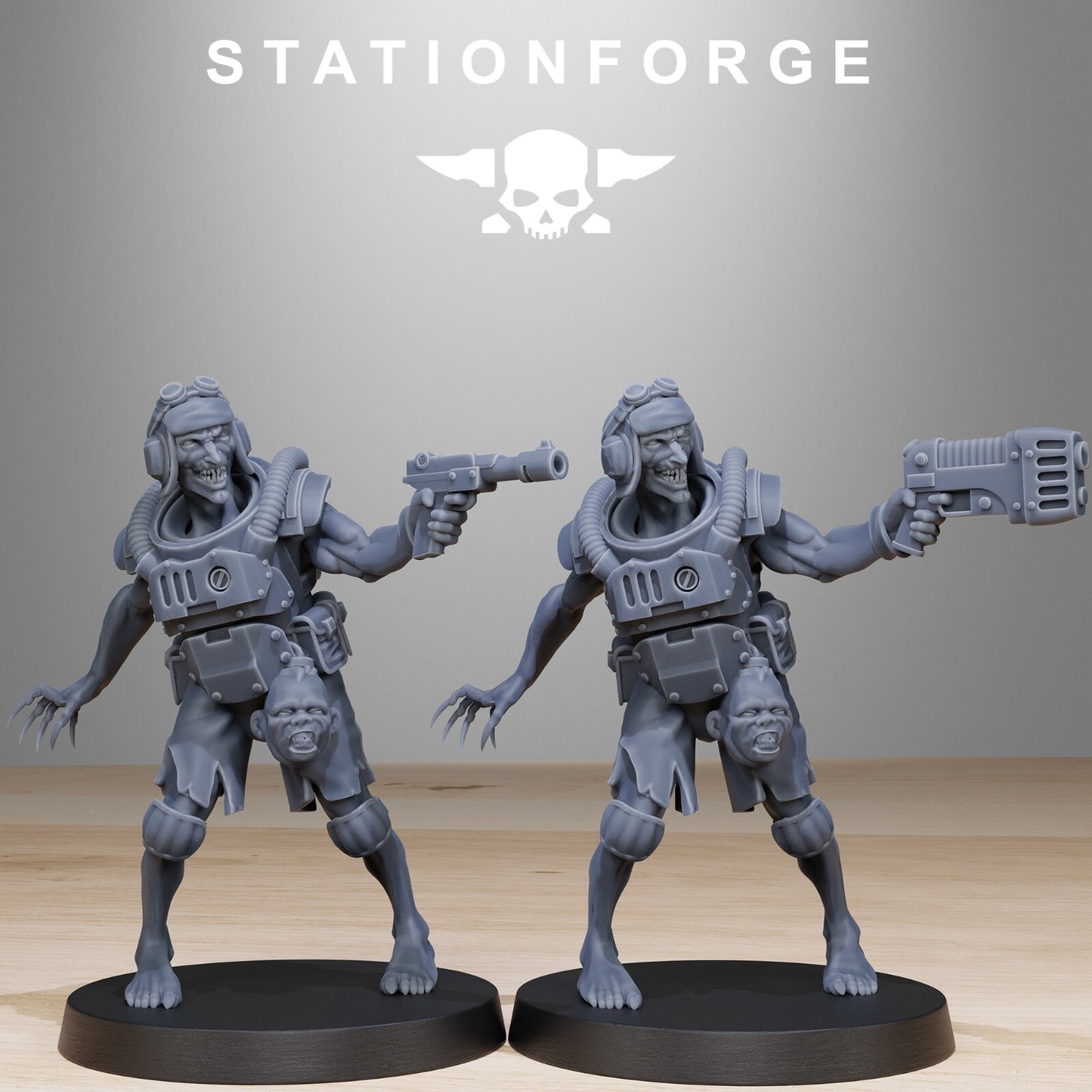 The Corrupted Guard Wretched from Station Forge 32mm