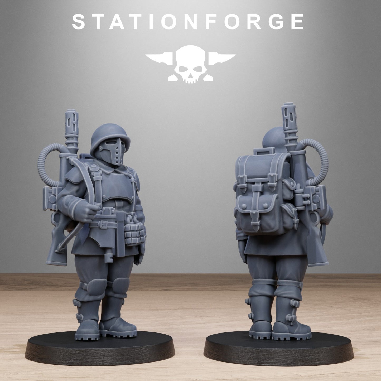 The FreeGuard Builder Kit from Station Forge 32mm. FREE BASES AND POST