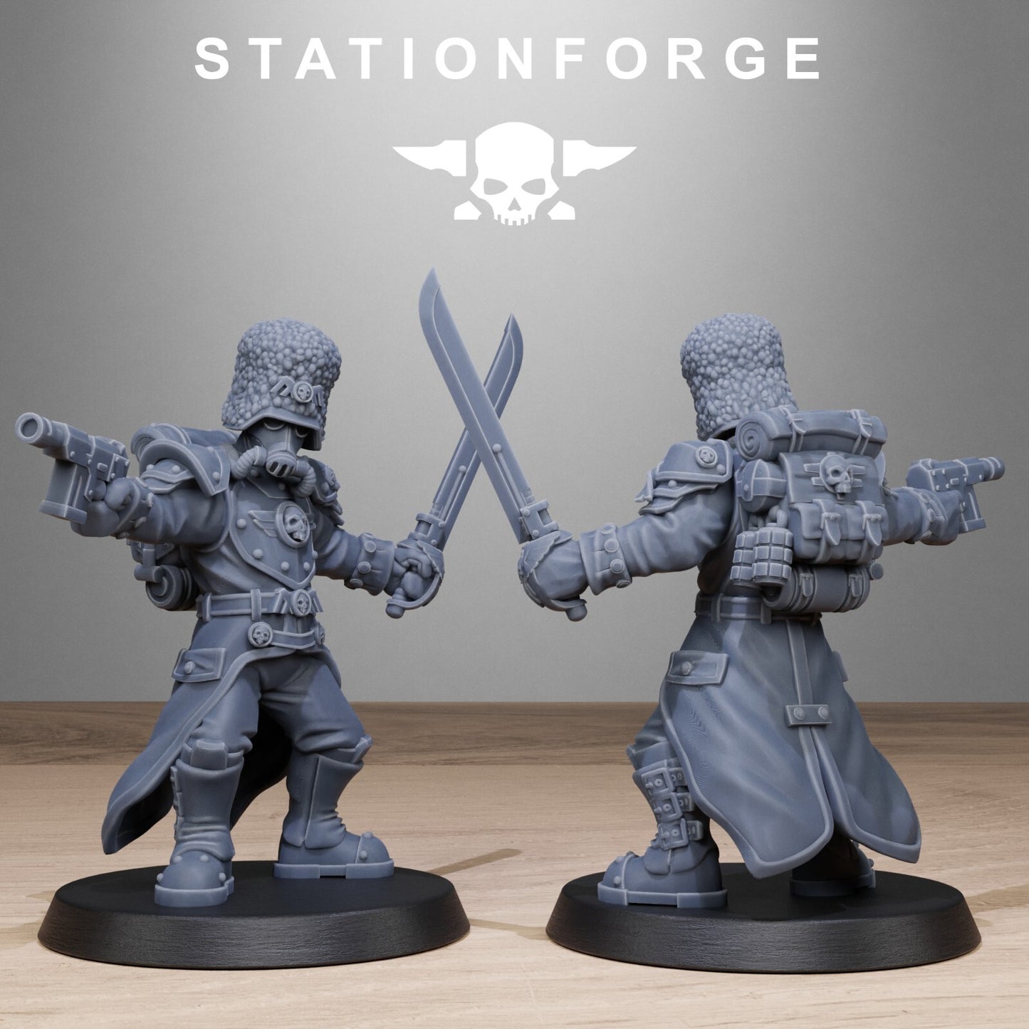 GrimGuard Royals from Station Forge 32mm Trench Crusade  INC BASES + FREE POST