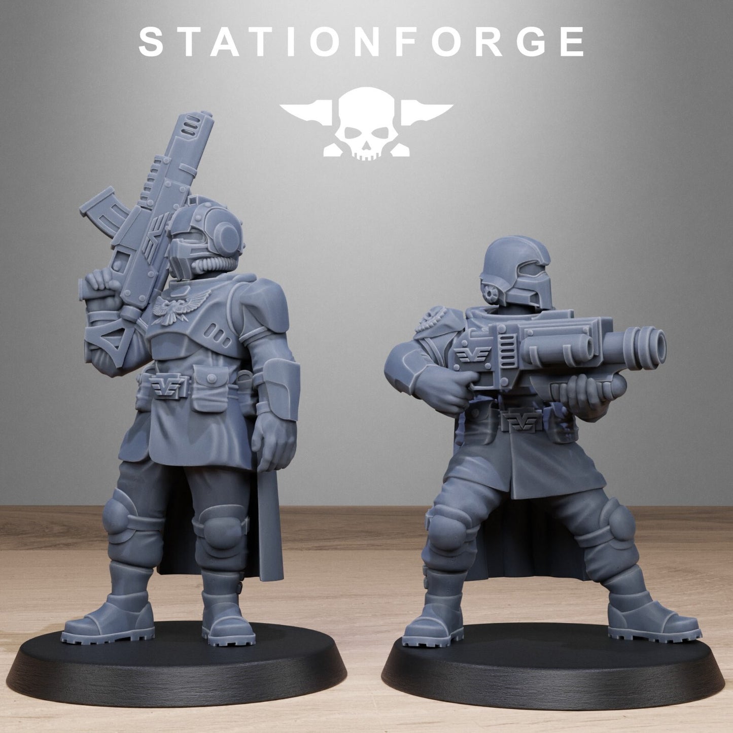Vaskar Patrol - Station Forge Wargaming Figures Inc Bases