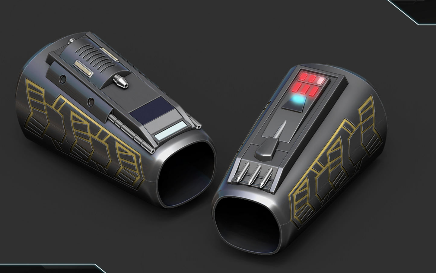 Star Wars Sabine Wren gauntlets, Ashoka