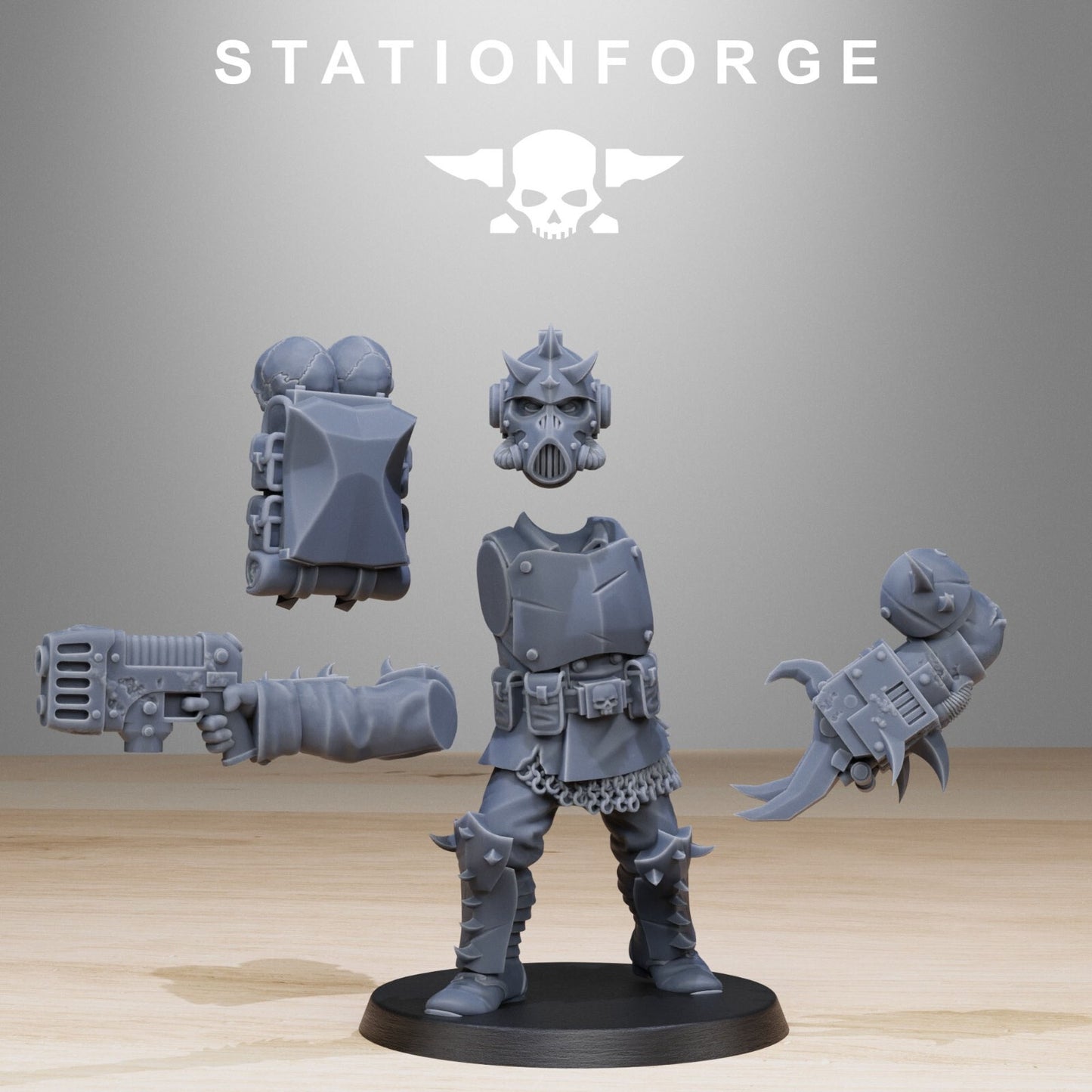 The Corrupted Guard Infantry Builder Kit from Station Forge