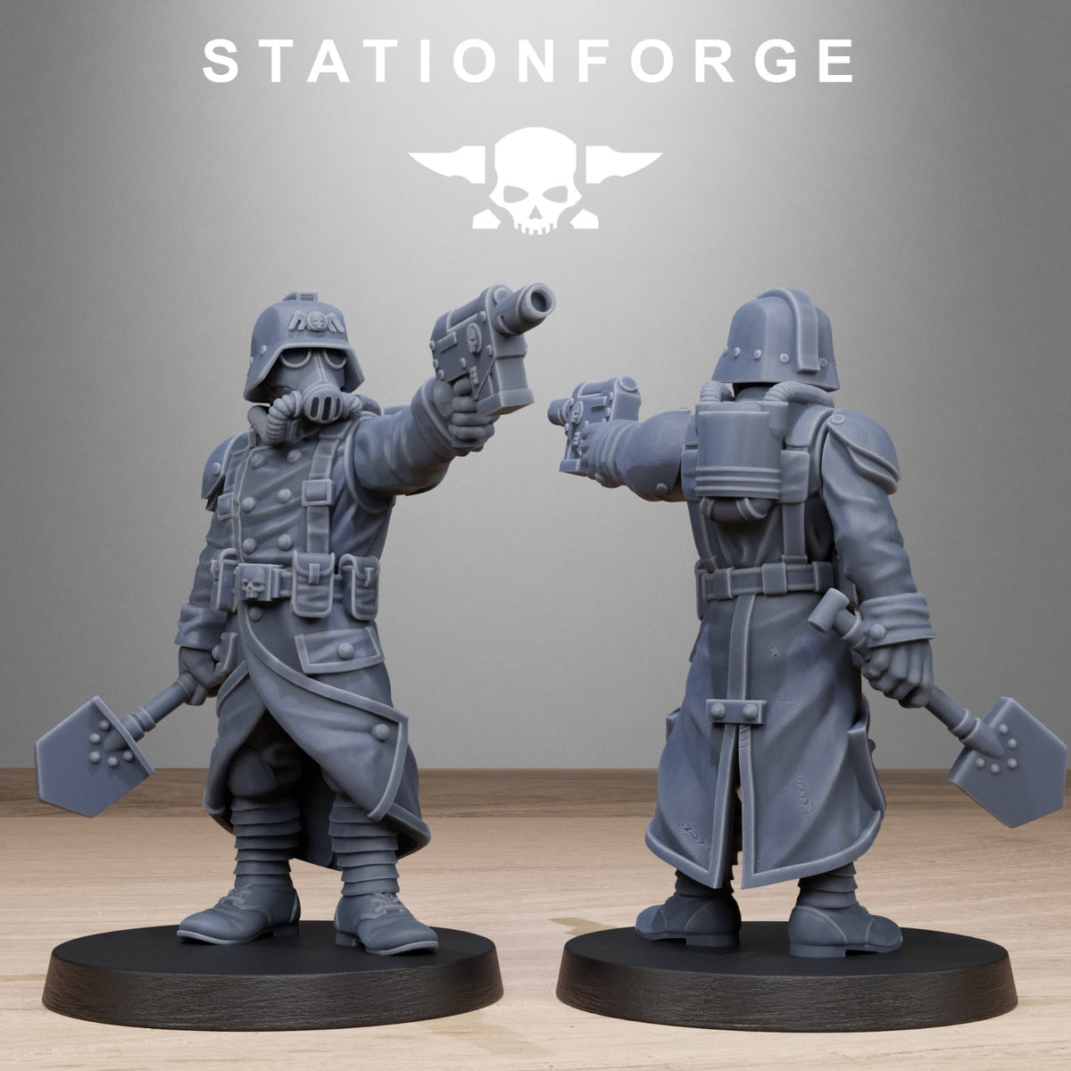 GrimGuard Shovel Trenches 32mm From Station Forge | Free Post