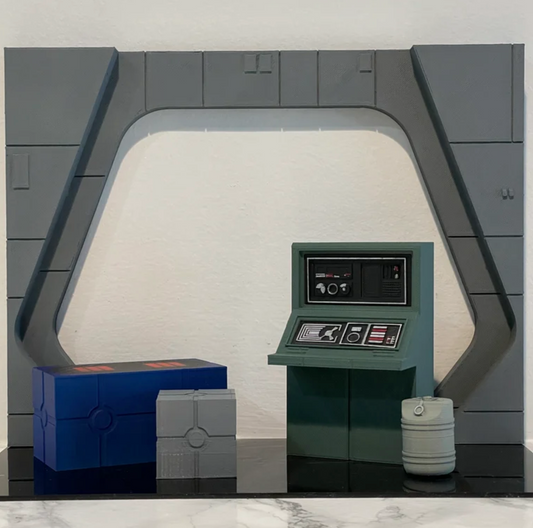 3D Printed Imperial Arch for 3.75 in & 6" Scale Star Wars Figures