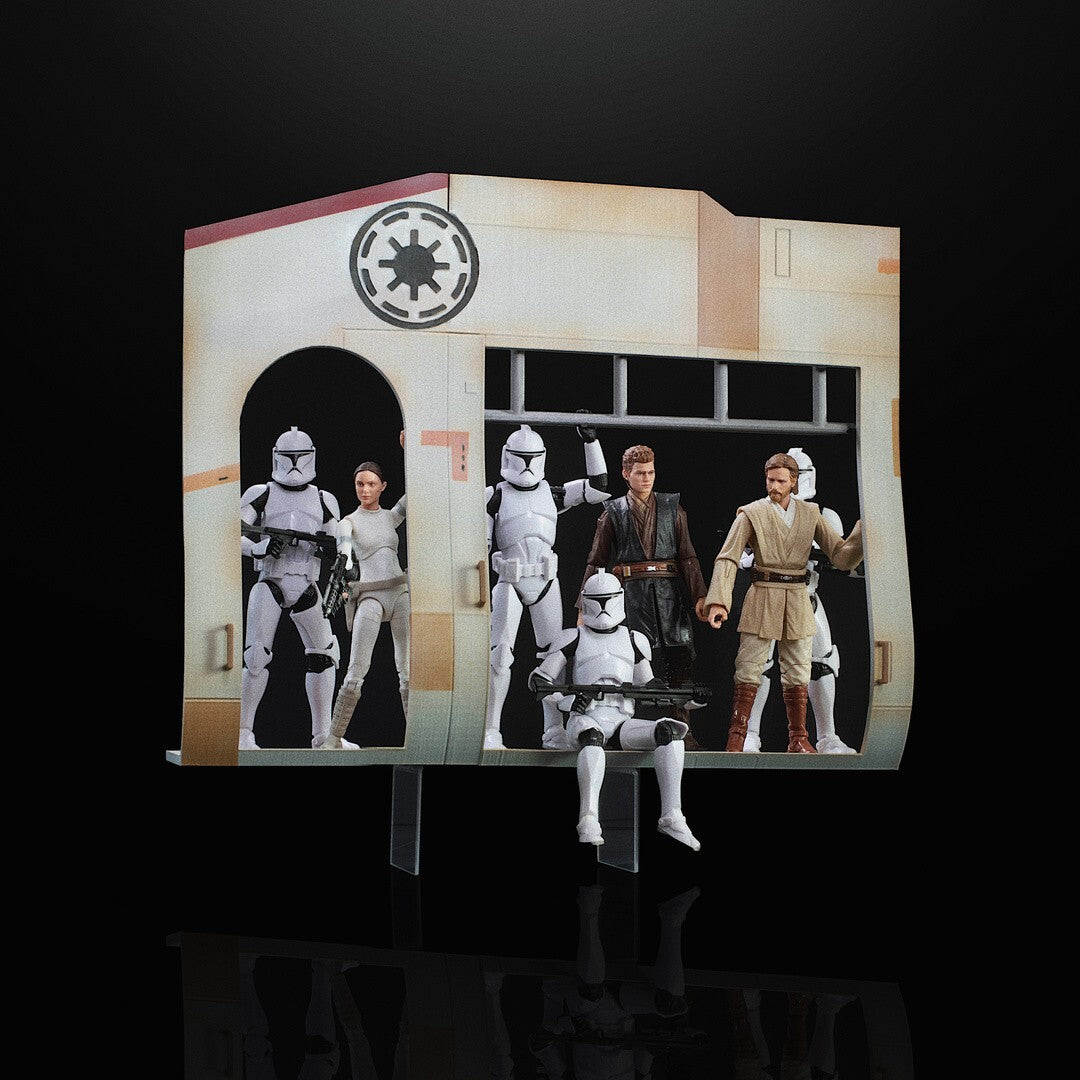 3D Printed LAAT Diorama for 3.75" & 6" Star Wars Figures