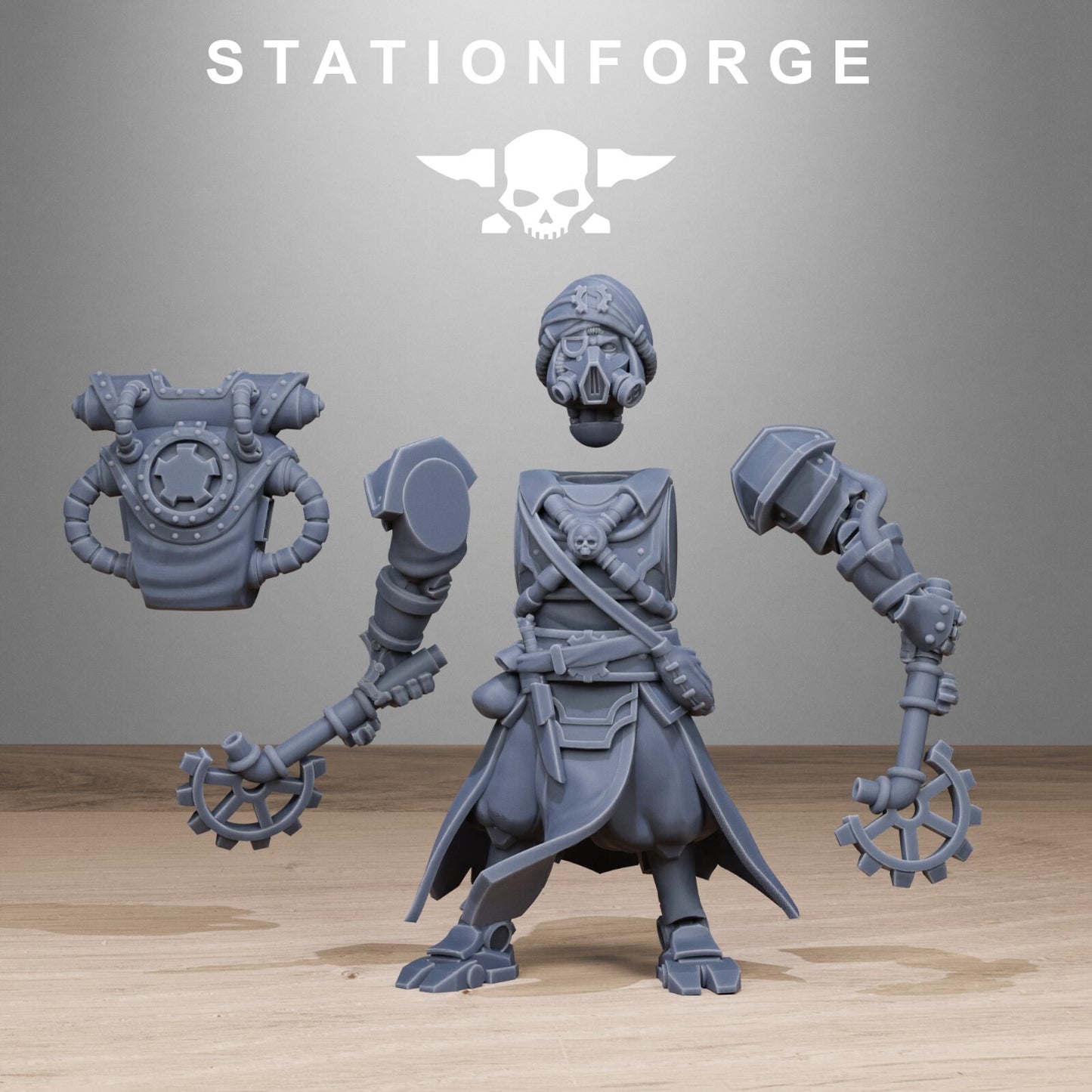 The Scavenger Scorchers from Station Forge 32mm INC BASES, FREEPOST