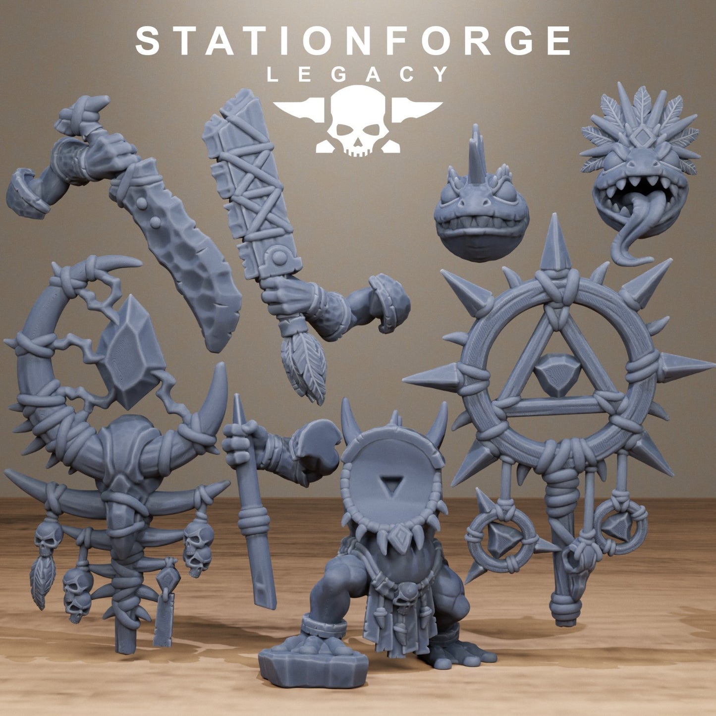 Bogkin Shaman from Station Forge 32mm. FREE BASES & POST