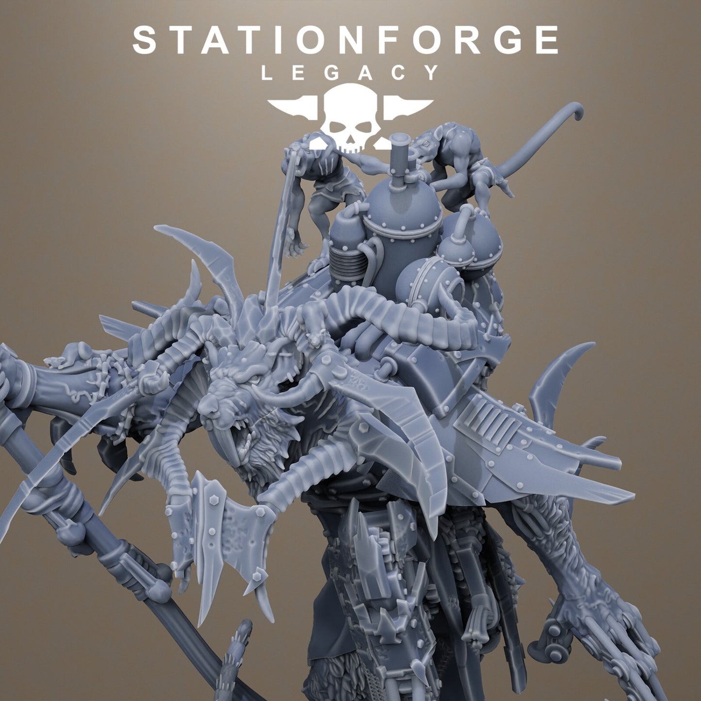 Rotfang:  King from StationForge Legacy INC BASE + FREE POST | Grimdark | Rats