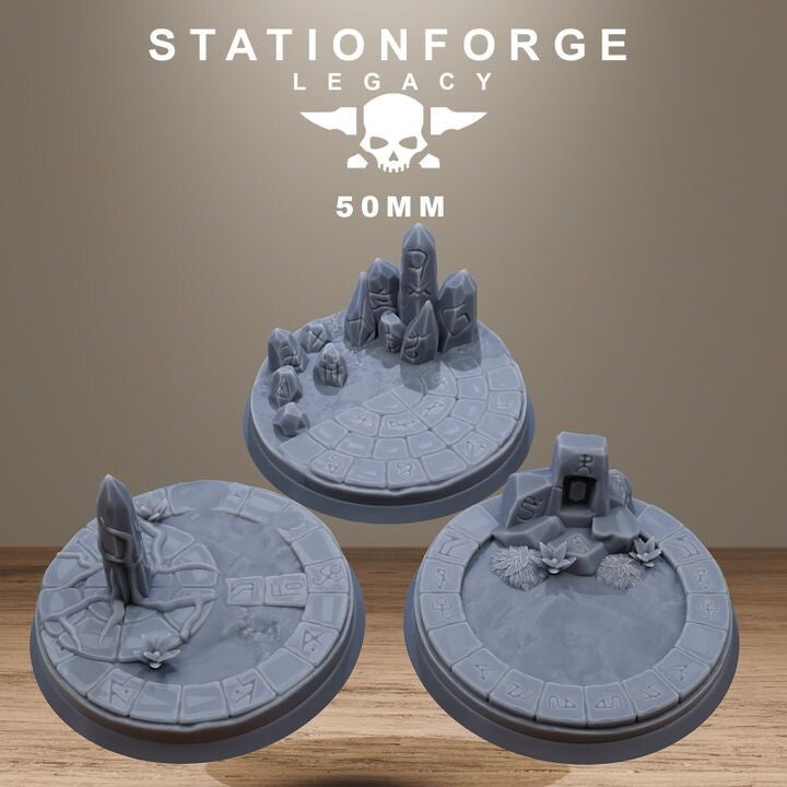Mystic Base Pack  - by StationForge Legacy | Grimdark | Scenic Bases Inc Post