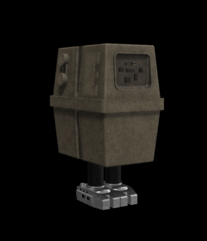 3D Printed Star Wars Gonk Droid Figure Droid 3.75" or 6" Scale