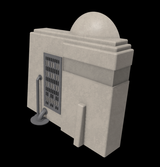 Star Wars Tatooine Building Front 2 Diorama for 3.75 IN (1:18) FIGURE