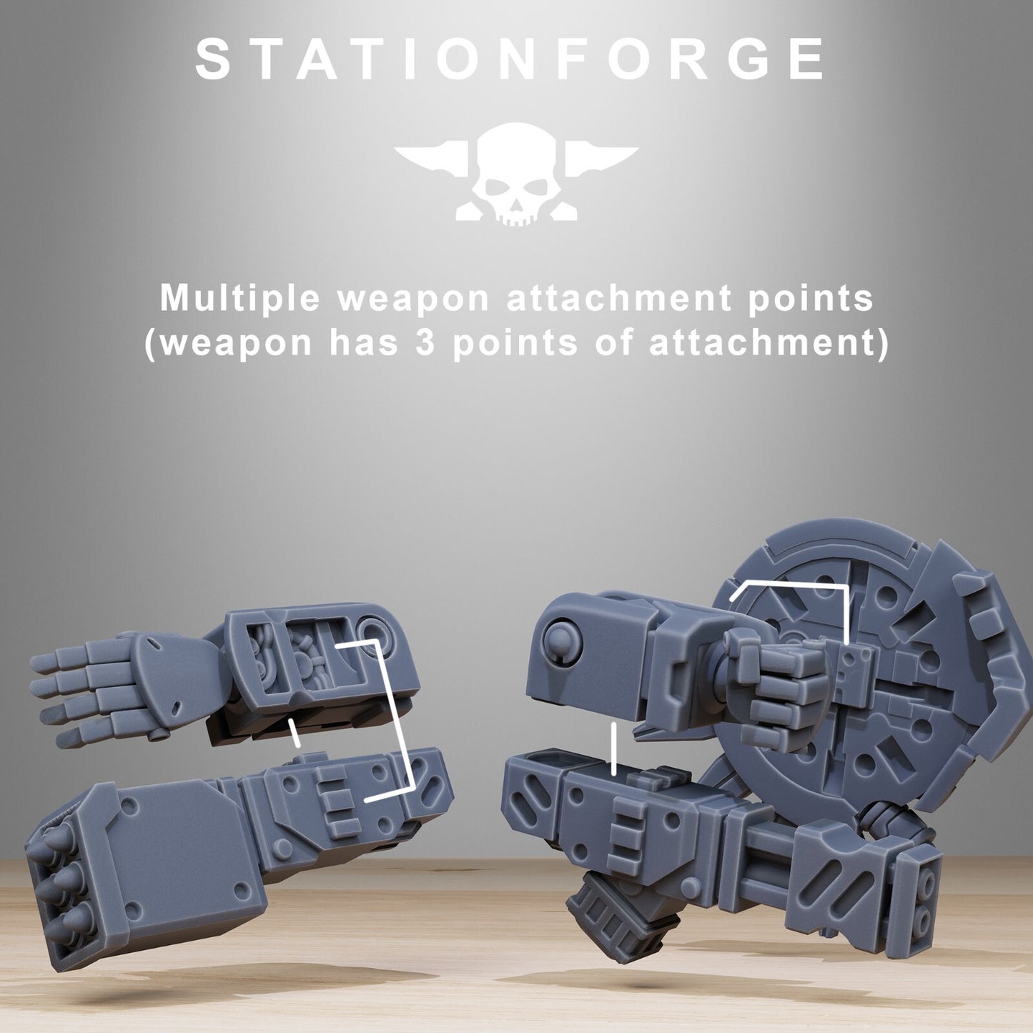 Tarion Elder Mech Mk1 | From Stationforge | Tabletop Wargaming