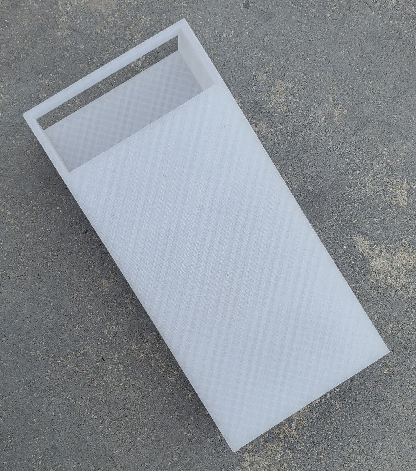 3D Printed Fluval Spec V Media Basket in Black