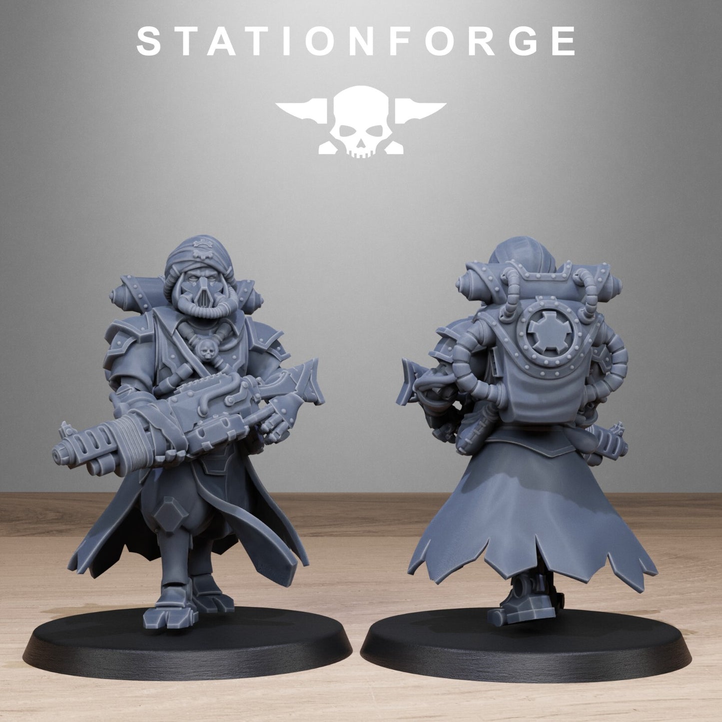 The Scavenger Scorchers from Station Forge 32mm INC BASES, FREEPOST