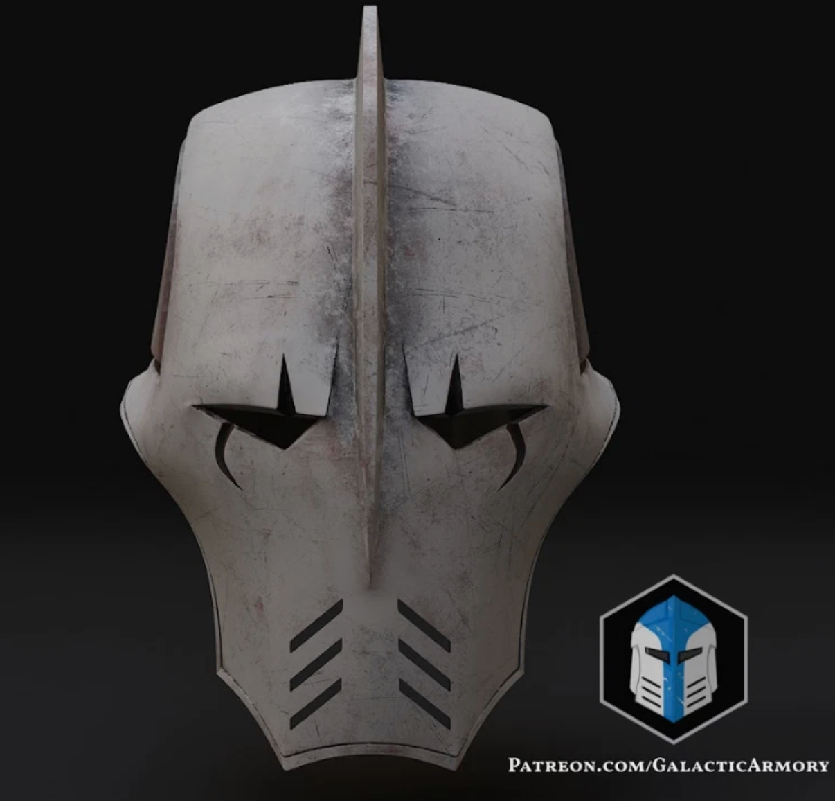 Star Wars Durge Helmet 3D Printed RAW Kit