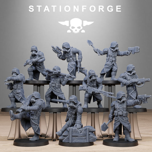 GrimGuard Shovel Trenches 32mm From Station Forge | Free Post