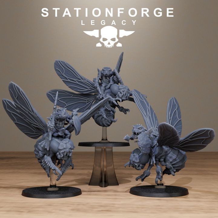 Bogkin Flies by Station Forge Legacy inc FREE bases and Post