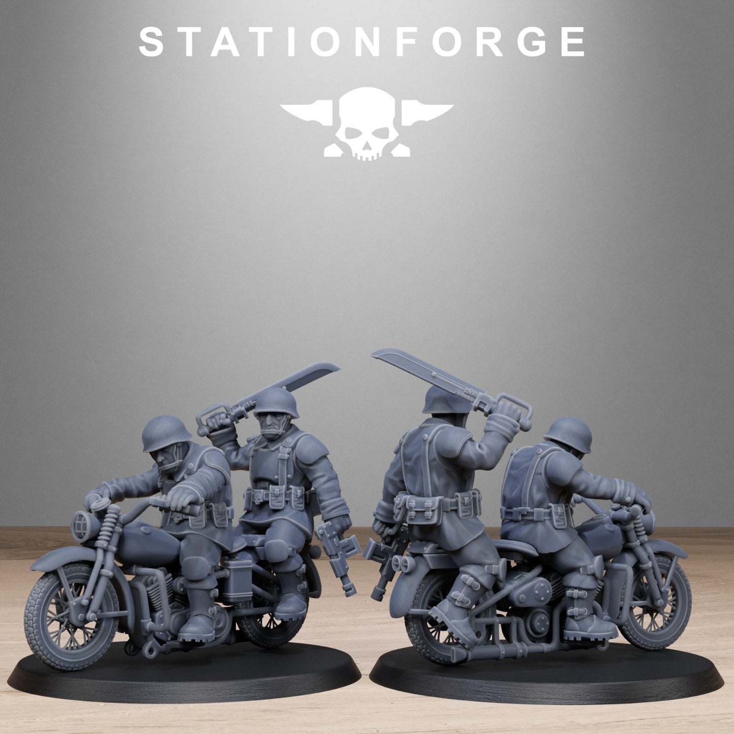 Freeguard Bikers by Station Forge | Support Free | Free Post | Free Bases