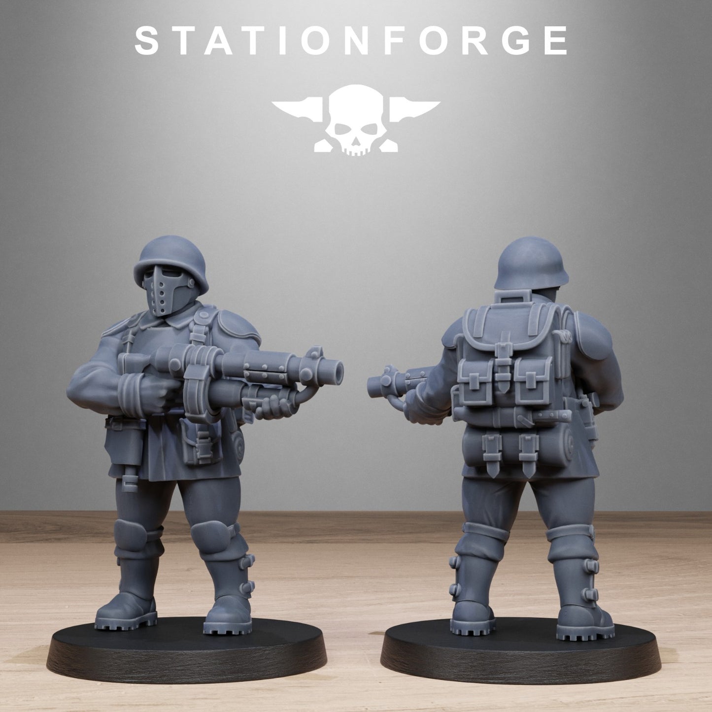 The FreeGuard Builder Kit from Station Forge 32mm. FREE BASES AND POST