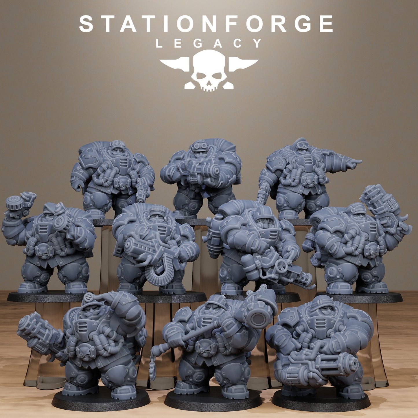 Iornvale Gearholders by Station Forge Free Bases & Post
