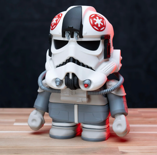 3D Printed AT-AT Driver - Star Wars Kit Figure 6.5"