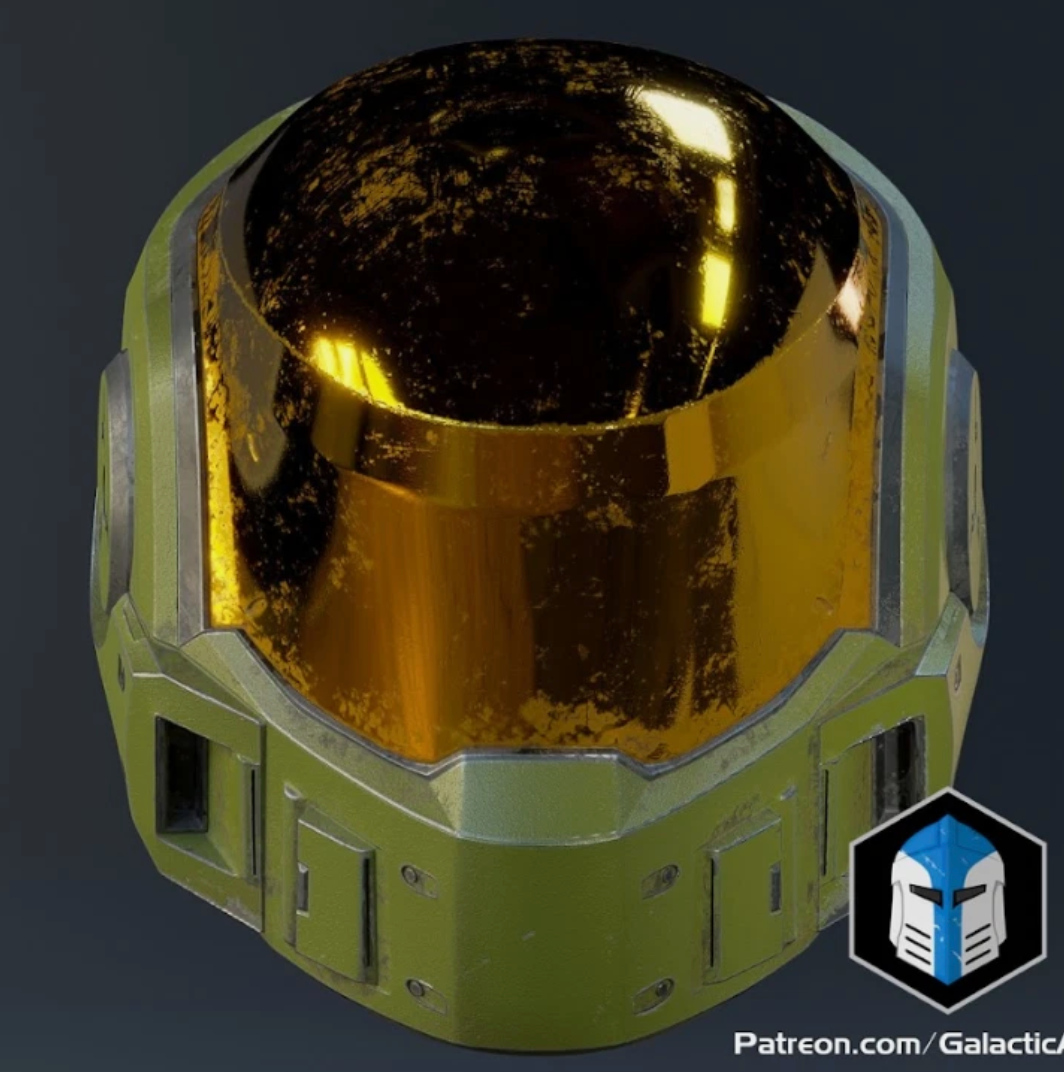 Halo Mirage spartan Helmet - 3D Printed Kit